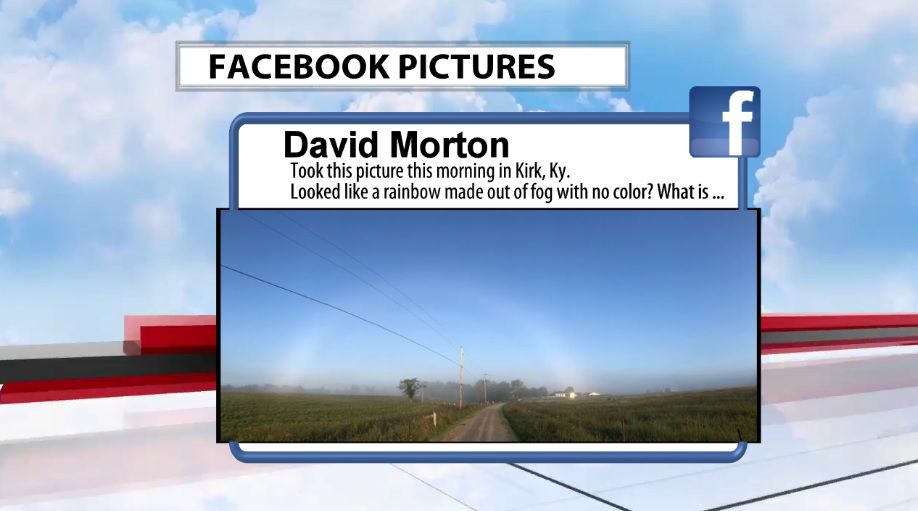 Unusual Weather Phenomenon: Fogbow
